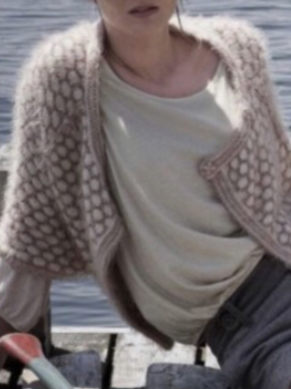 Anthropologie Moth Empyreal Cardigan Sweater Cape Shrug